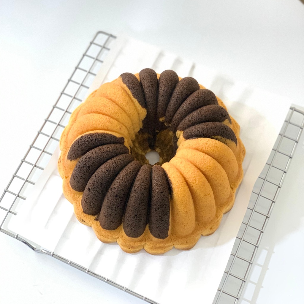 

Marble Cake - Coklat Moka, loyang 24cm