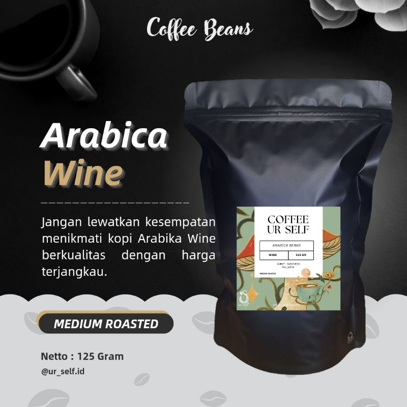 

Kopi Arabika Wine 125 Gram