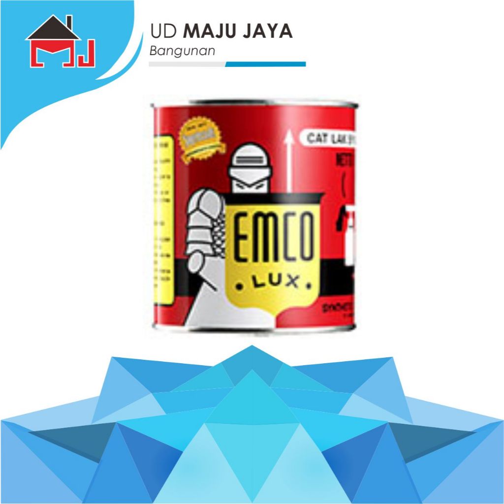 Cat Emco Kayu Besi 1kg Segitiga