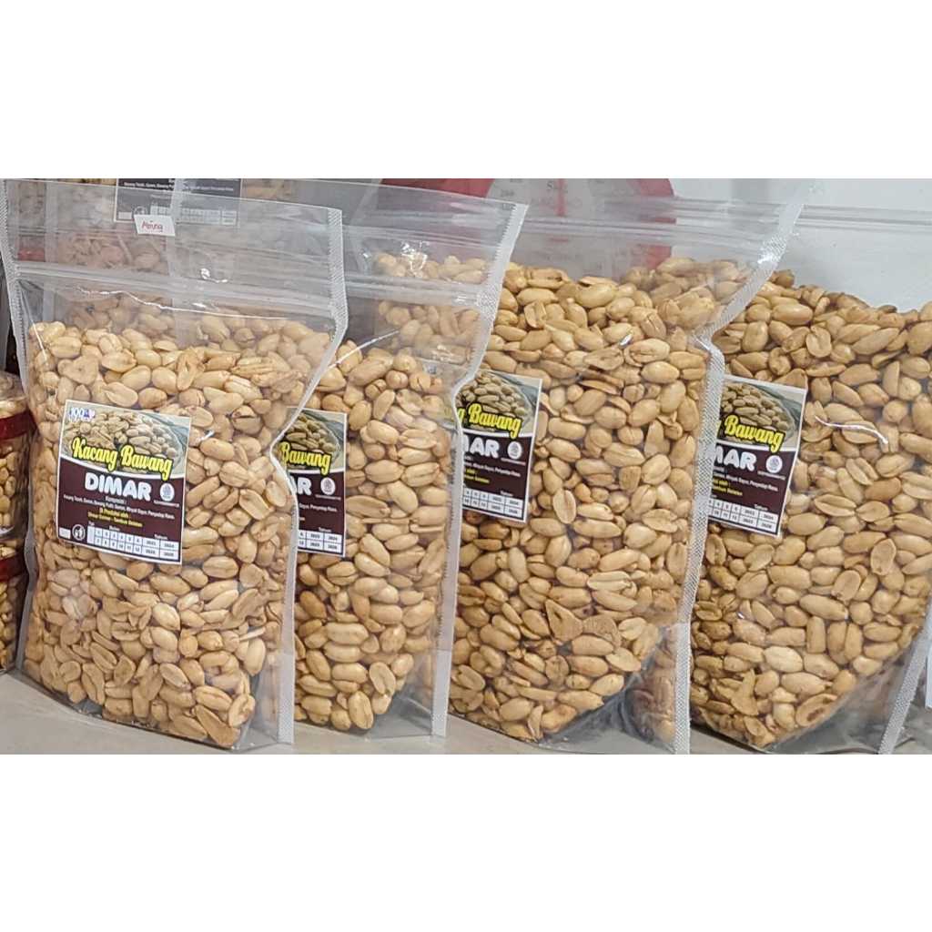 

1KG Kacang Bawang Goreng Kacang Bawang Gurih kemasan pouch 1000gr