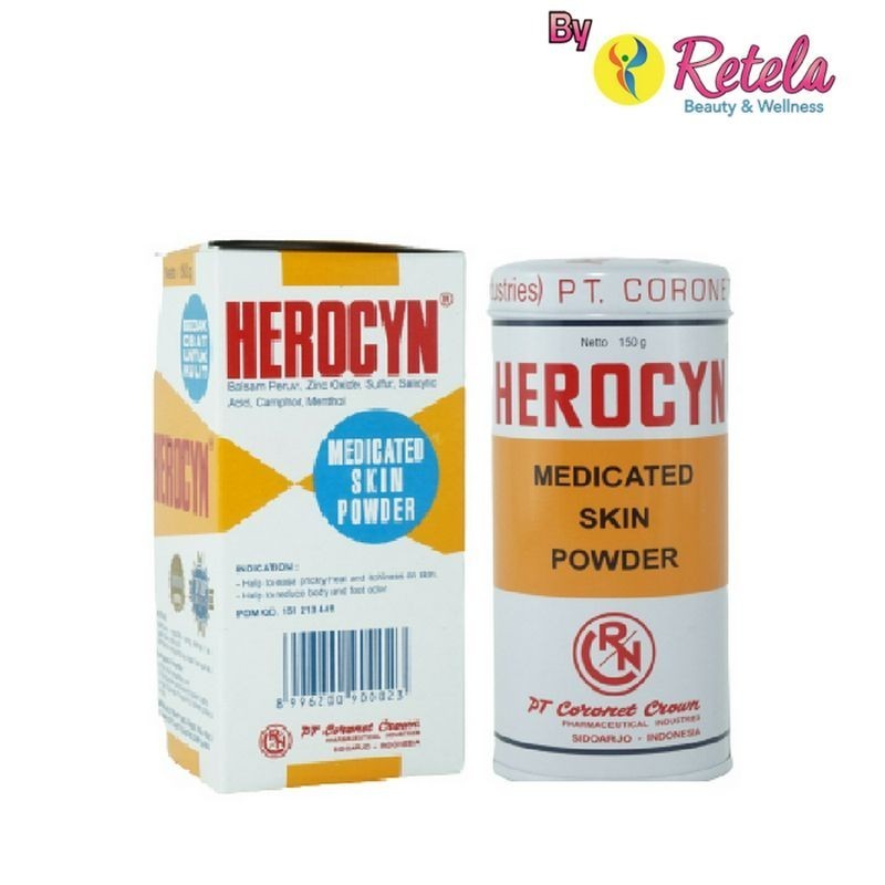 BEDAK HEROCYN 85G / BEDAK KULIT GATAL / BEDAK ALERGI