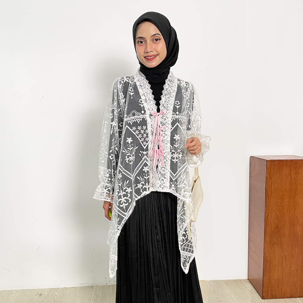 Elena Outer | Atasan Brokat | Outer Brocade