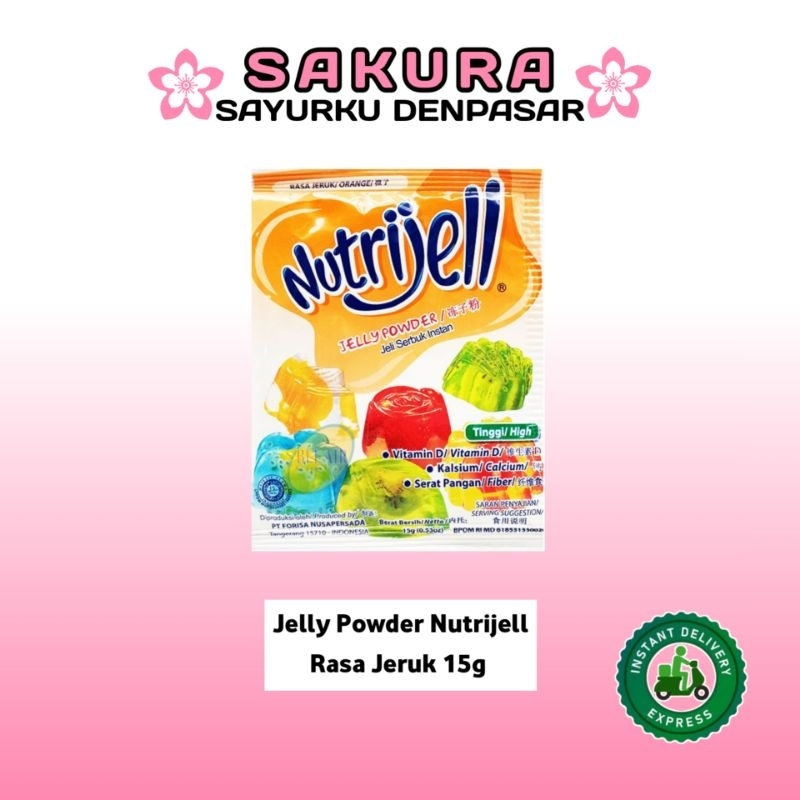 

Jelly Powder Nutrijell Rasa Jeruk 15g - SAKURA