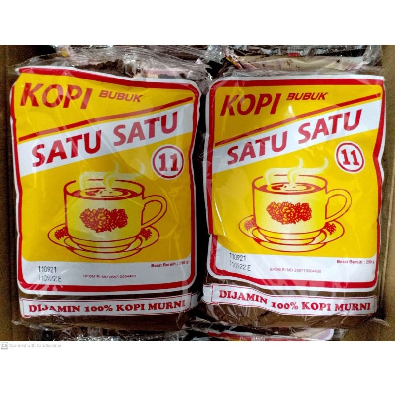 

Kopi Bubuk Satu Satu 250gr Kopi Hitam Murni Jatim