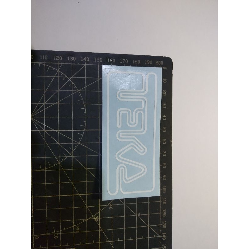 

cutting stiker teka