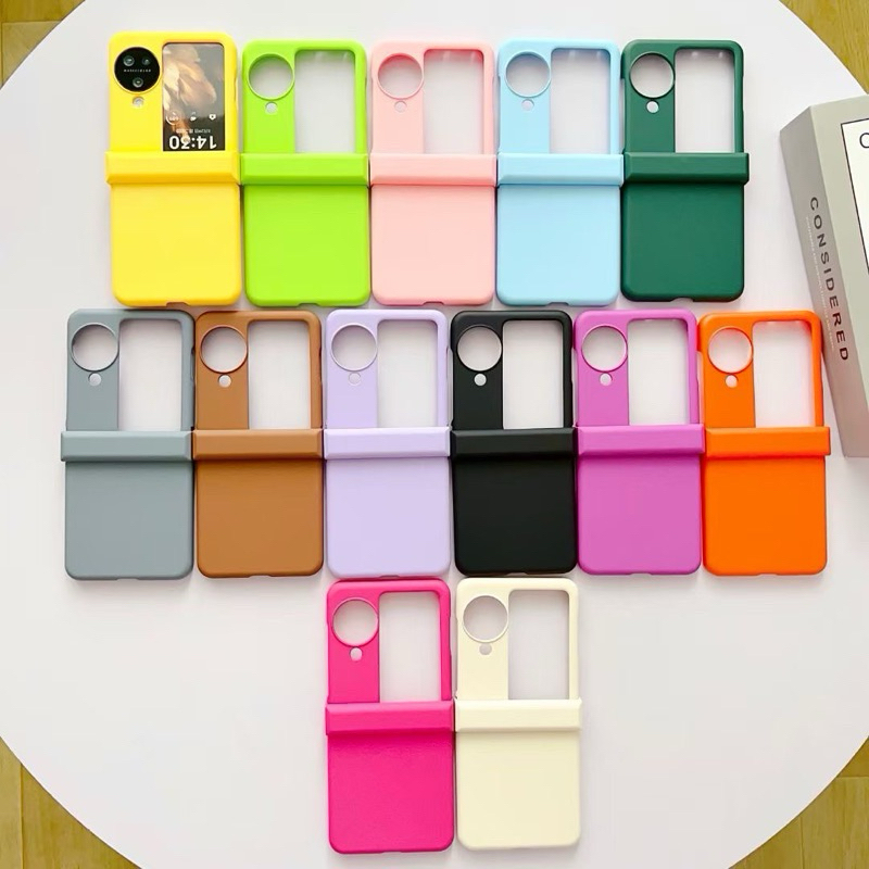 Case Full Cover 360 N3 Flip Oppo N3Flip FULL PROTECTION Colorful Korean Hard Case Oppo Find N3 Flip 