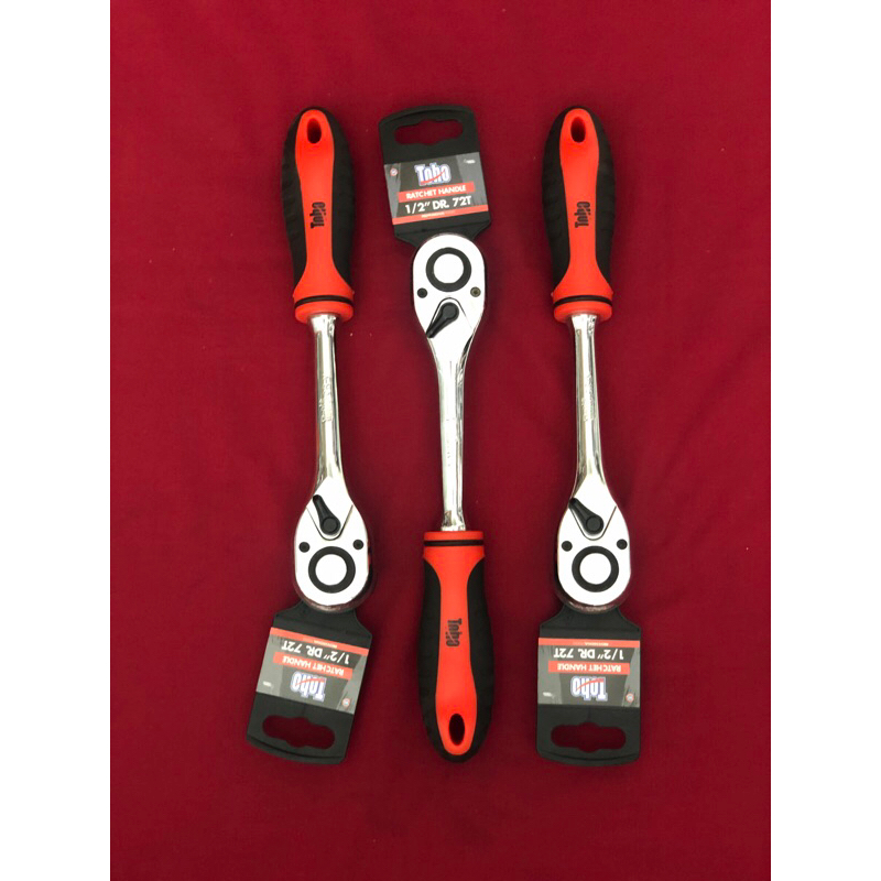 KUNCI SOCKET RATCHET HANDLE 72T TOHO / GAGANG KUNCI SOK RATCHET