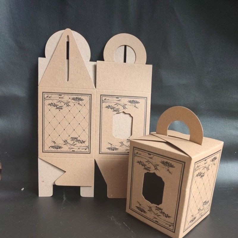 PAPER BOX Kemasan Gelas Tuny / BOX GELAS BERUANG + SENDOK / BOX GELAS CANGKIR ENAMEL / BOX GELAS MUG