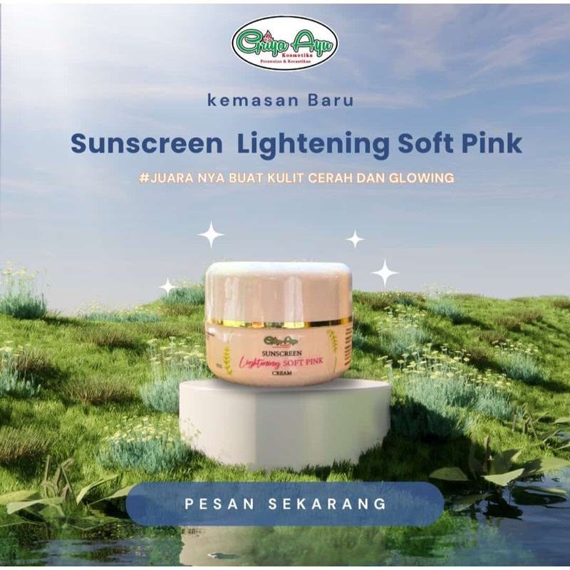 SUNSCREEN SOFT PINK GRIYA AYU