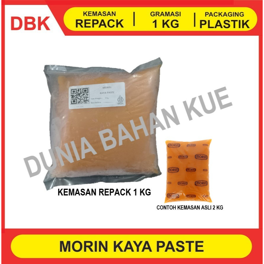 

MORIN SELAI KAYA REPACK 1 KG / KAYA PASTE / SELAI SRIKAYA SARIKAYA