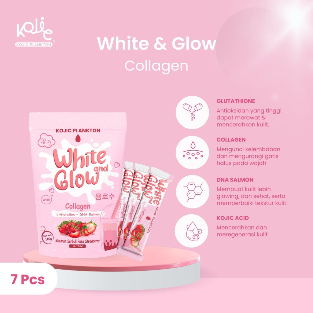 WHITE GLOW COLLAGEN KOJIC PLANKTON 140 GR