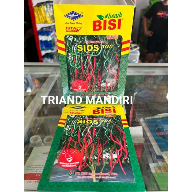 Benih Cabe Merah Keriting SIOS TAVI 10gr