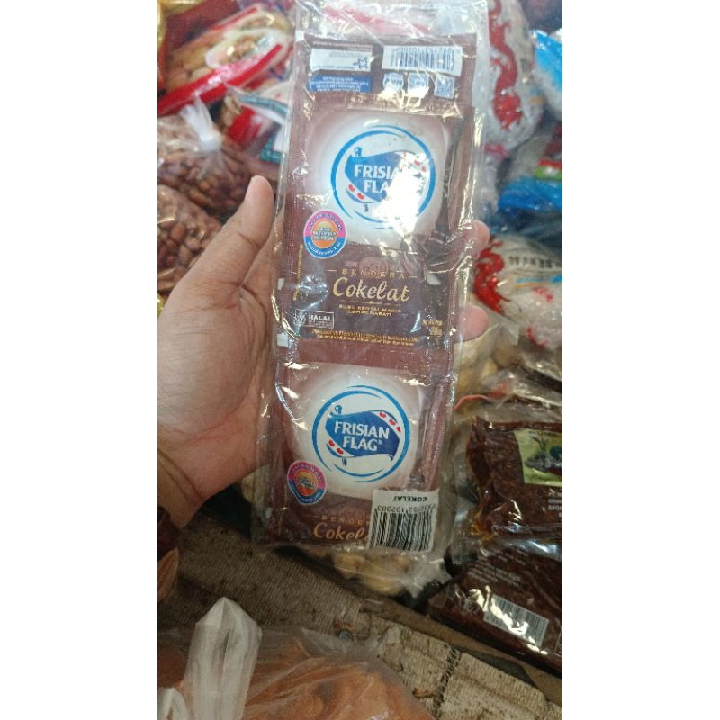 

Susu Kental Manis Frisian Flag, SKM Putih dan Coklat, Susu Bendera