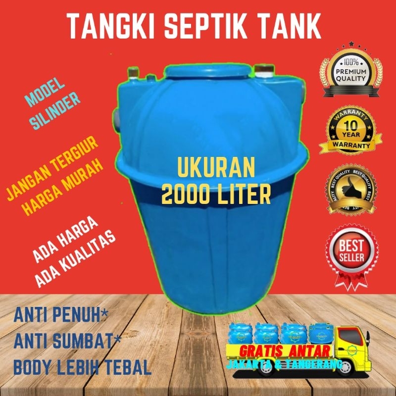 Biotank, Biospetic, Biofill, Biofilter, Biotech, Biotek 2000 Liter