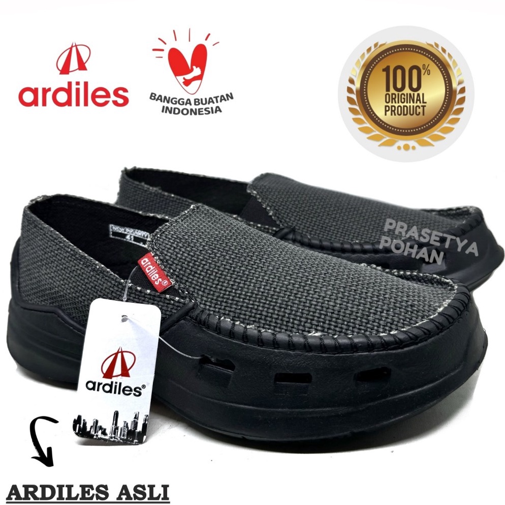 ART K45P Sepatu Ardiles Pria ORIGINAL  Slip On Pria Ardiles ORIGINAL GR