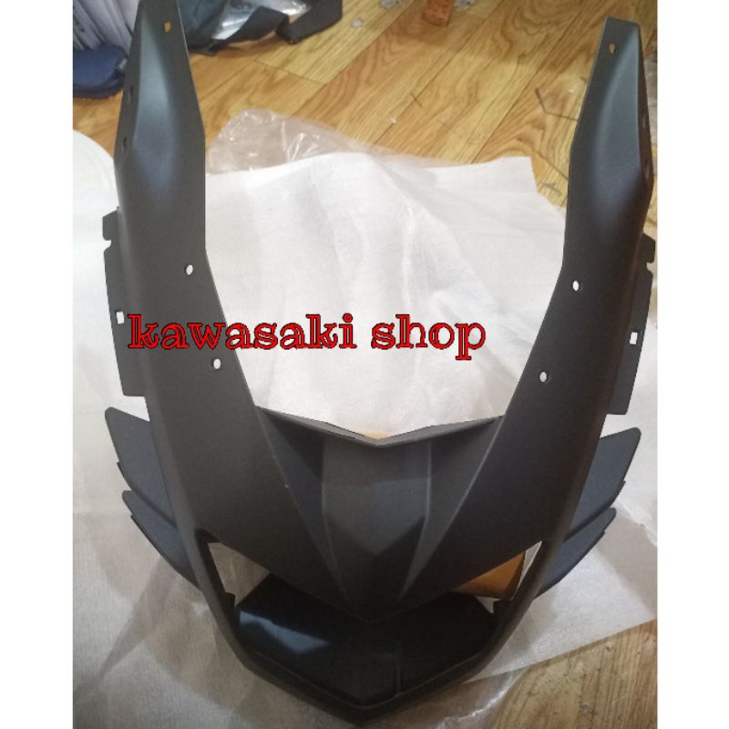 batok ninja rr new hitam doff original
