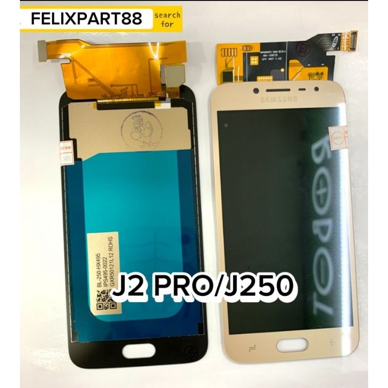 LCD + TOUCHSCREEN SAMSUNG GALAXY J2 PRO / J250 AAA / CONTRAS LCD + TS FULLSET J2 PRO