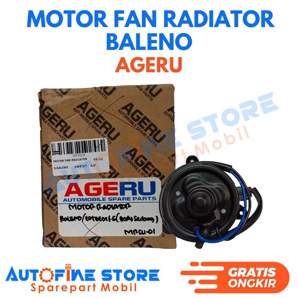 Motor Fan Radiator Baleno Ageru