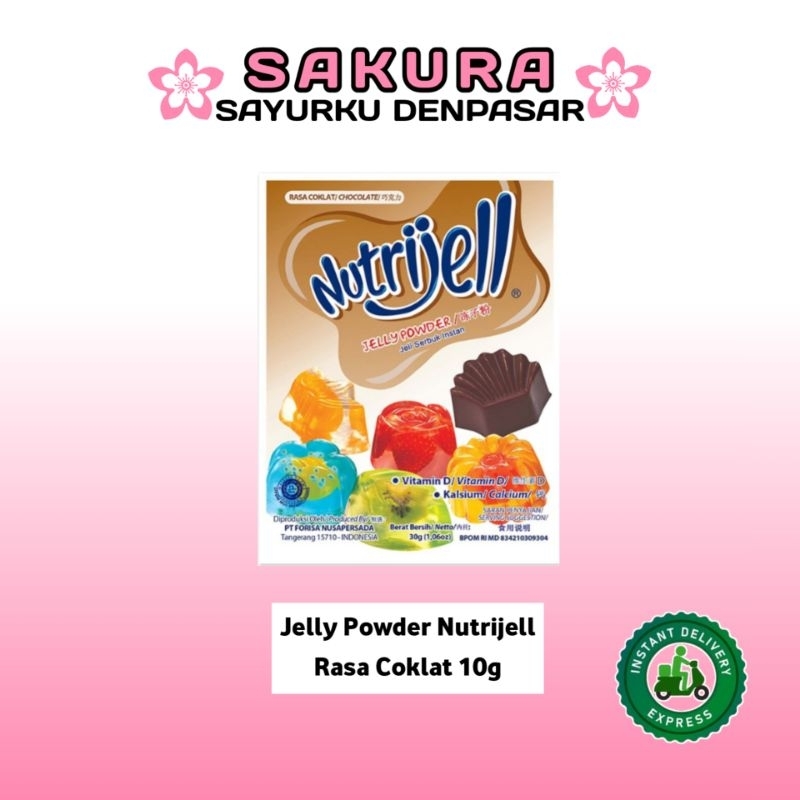 

Nutrijell Rasa Coklat 10g - SAKURA