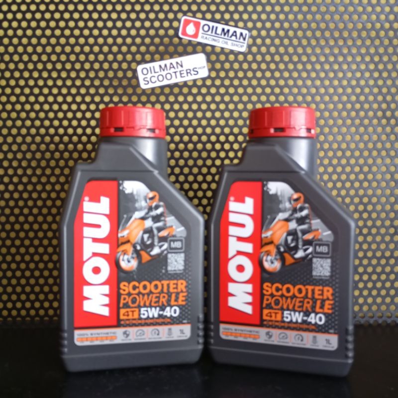 OLI MESIN MOTUL SCOOTER POWER LE 5W-40 1L OLI MOTUL MATIC OLI MESIN MATIC MOTUL SCOOTER MOTUL POWER