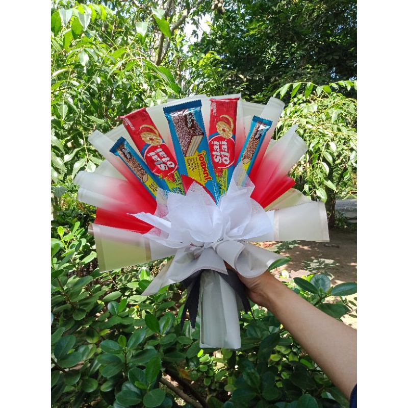 

buket snack/buket wisuda/buket snack jumbo