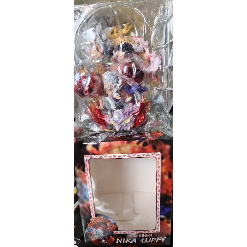action figure one piece diorama nika luffy besar