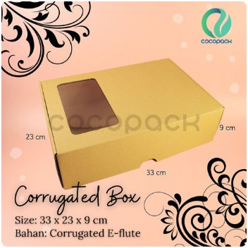 

Corrugated Box Multipurpose Gift Cake Souvenir Hampers Kotak 5PCS