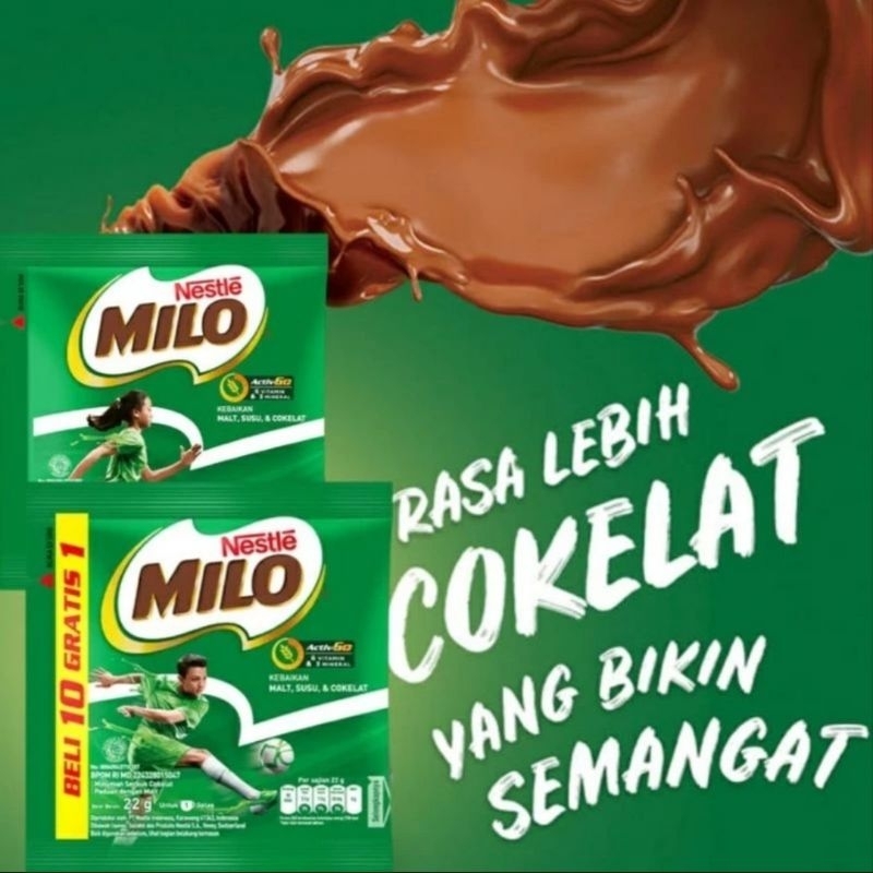 

[TERMURAH]MILO ACTIV GO SUSU BUBUK COKLAT 1 RENCENG