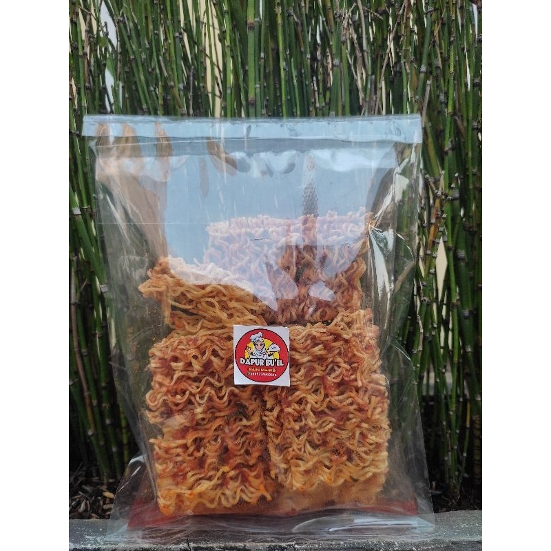 

Mie kremes pedas daun jeruk