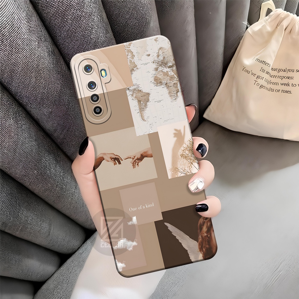 Case Realme 5 / Realme 5i Fashion Case Aesthetic Softcase Realme 5/5I Terbaru Silikon Pro Camera Len