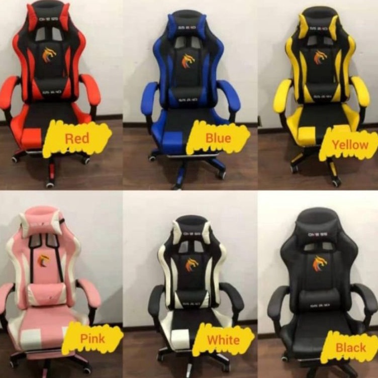 KODE M38O kursi gamers kursi komputer kursi live streaming kursi hidrolik riclening