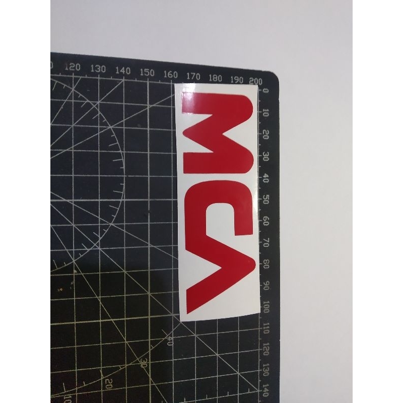

cutting stiker mca