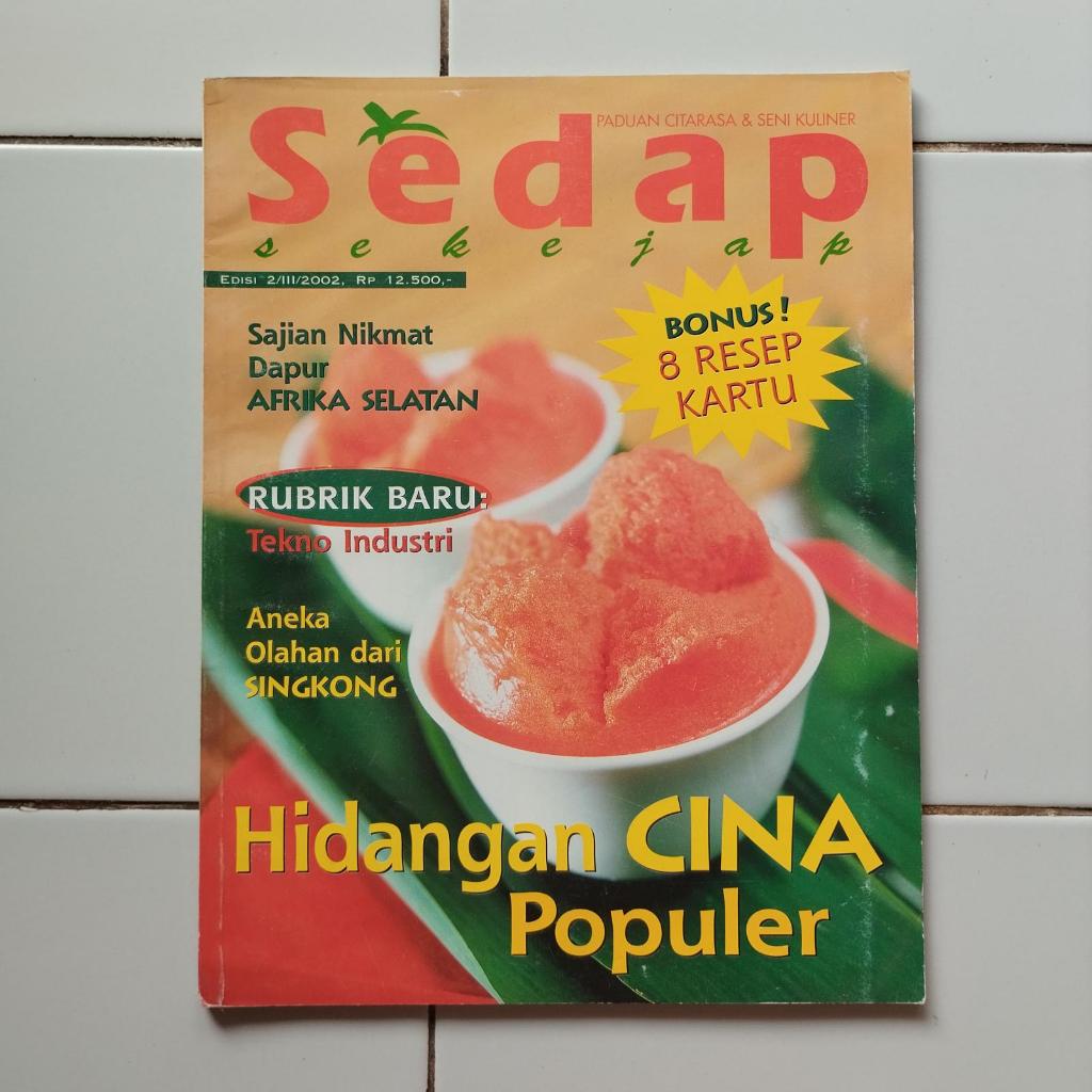 Majalah Masakan Sedap Edisi 2/III/2002
