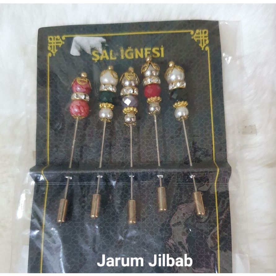 COD JEPITAN JILBAB TURKI  JARUM JILBAB KHAS TURKI