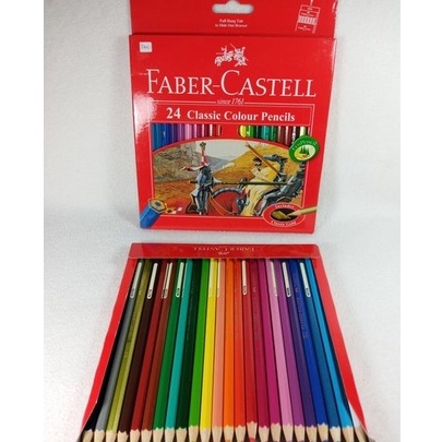 

Pensil Warna 24 Warna Classic Faber Castell