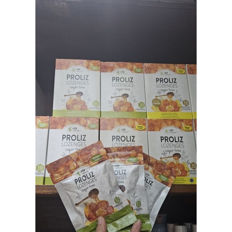 

permen proliz lozenges 2 rasa ori & lemon