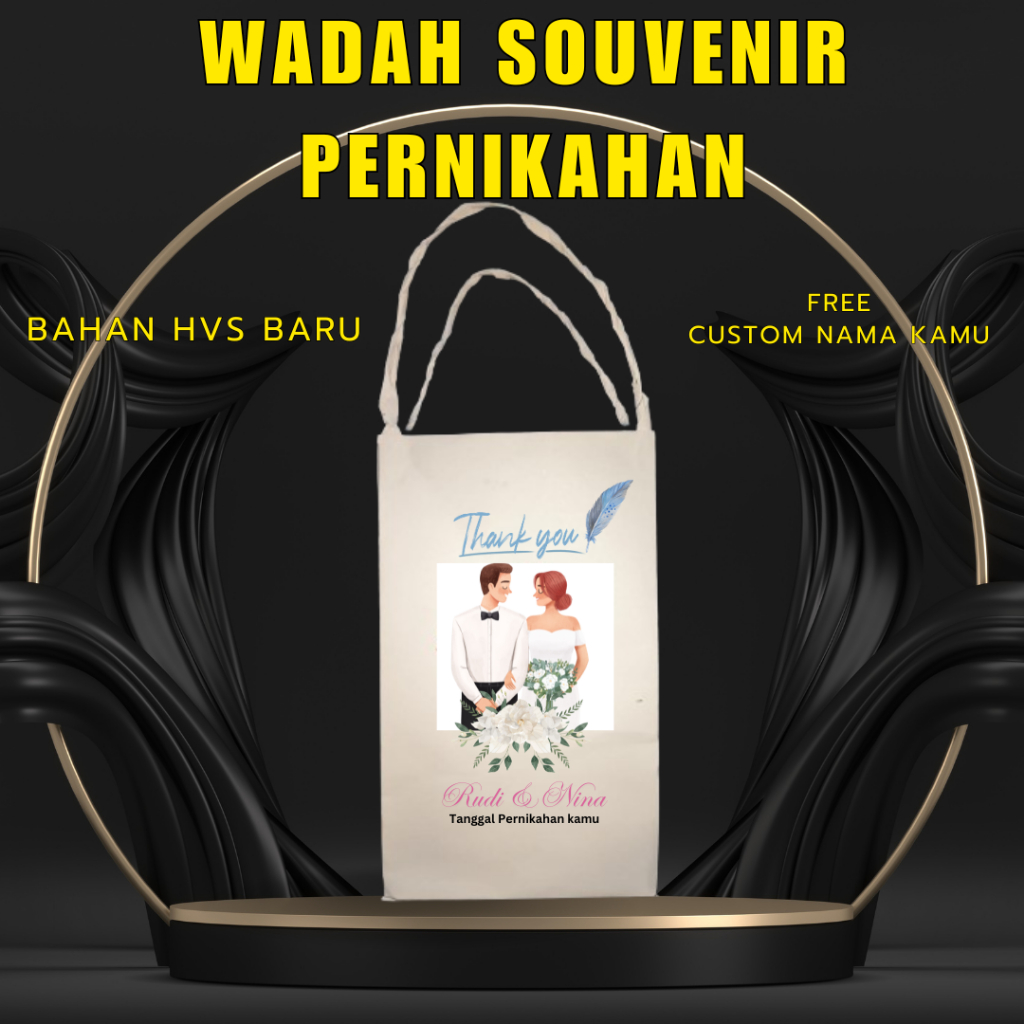 

Wadah souvenir pernikahan , hadiah dll bisa pakai foto kamu