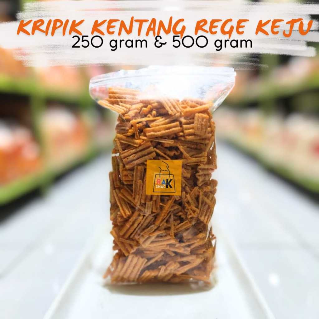 

Keripik Kentang Keju Cemilan | Snack Murah Kemasan Ekonomis