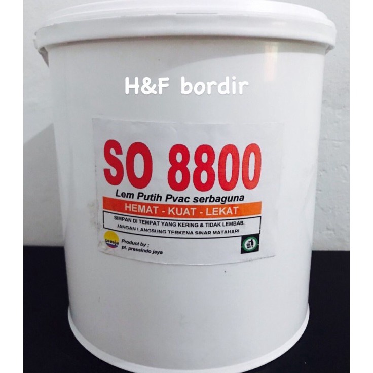 

Readystock LEM PUTIH PVAC SERBAA 1 GALON LEM KAYU LEM KES