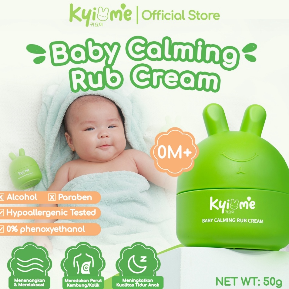 KYIOME Baby Gentle Calming Rub body Cream calming rub 5g