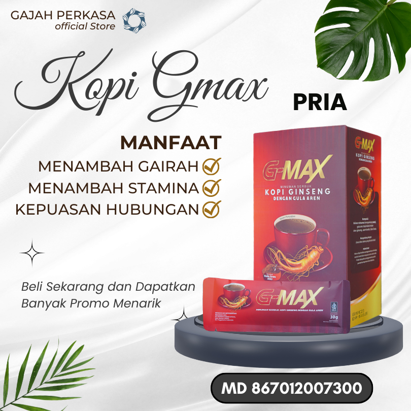 

KOPI GMAX dan VMAX Kopi Gingseng Kopi Penambah Stamina dan Gairah Seksual Pria dan Wanita BPOM