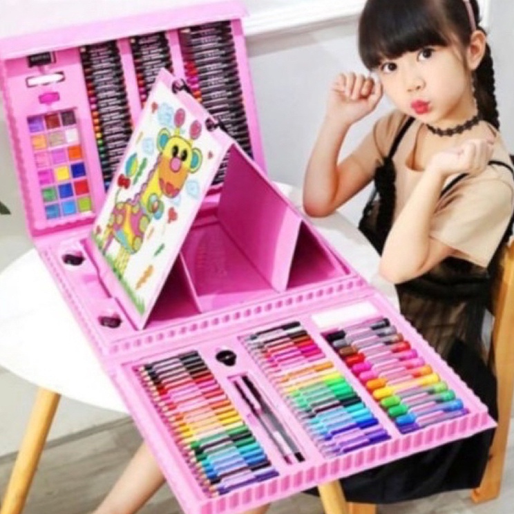 

ORIGINAL CRAYON 15 dan 28 SUPER MEGA ART SET PENSIL WARNA CRAYON ANAK SET 28PCS BLOSSOM KIDS