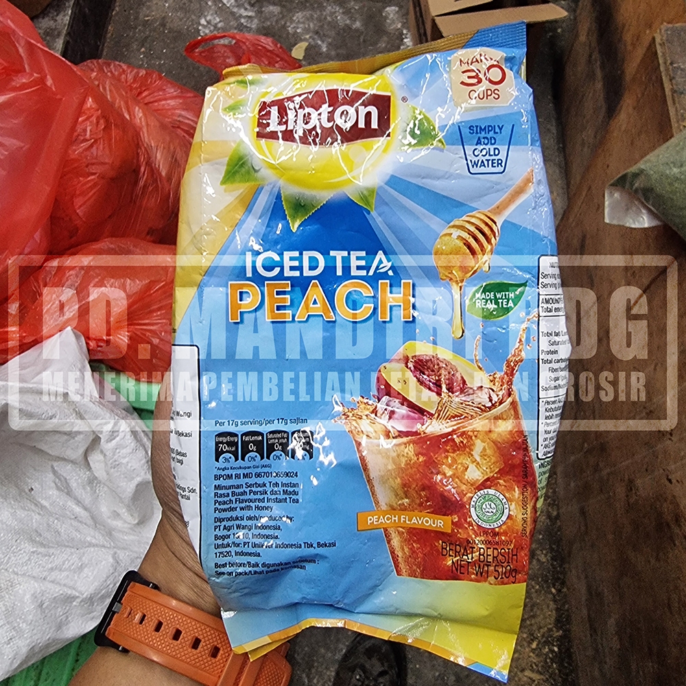 

LIPTON ICED TEA PEACH 510 GR