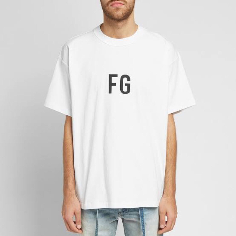 T-Shirt Fear Of God FG Reflective | T-shirt Essntials FG Reflective | Kaos Reflective Essentials Fea