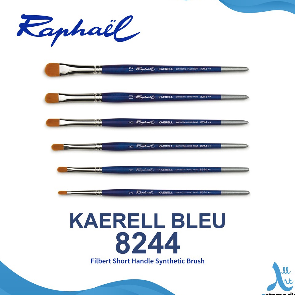 

Terjangkau Raphael 8244 Filbert Kaerell Bleu Synthetic Brush SH