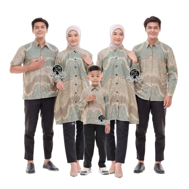 BAJU BATIK SARIMBITAN BAJU BATIK BATIK COUPLE KELUARGA FAMILY BAJU SERAGAMAN BATIK PEKALONGAN