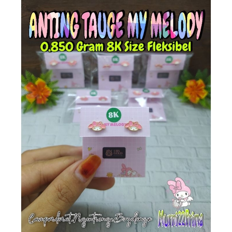 ANTING TAUGE MY MELODY EMAS ASLI