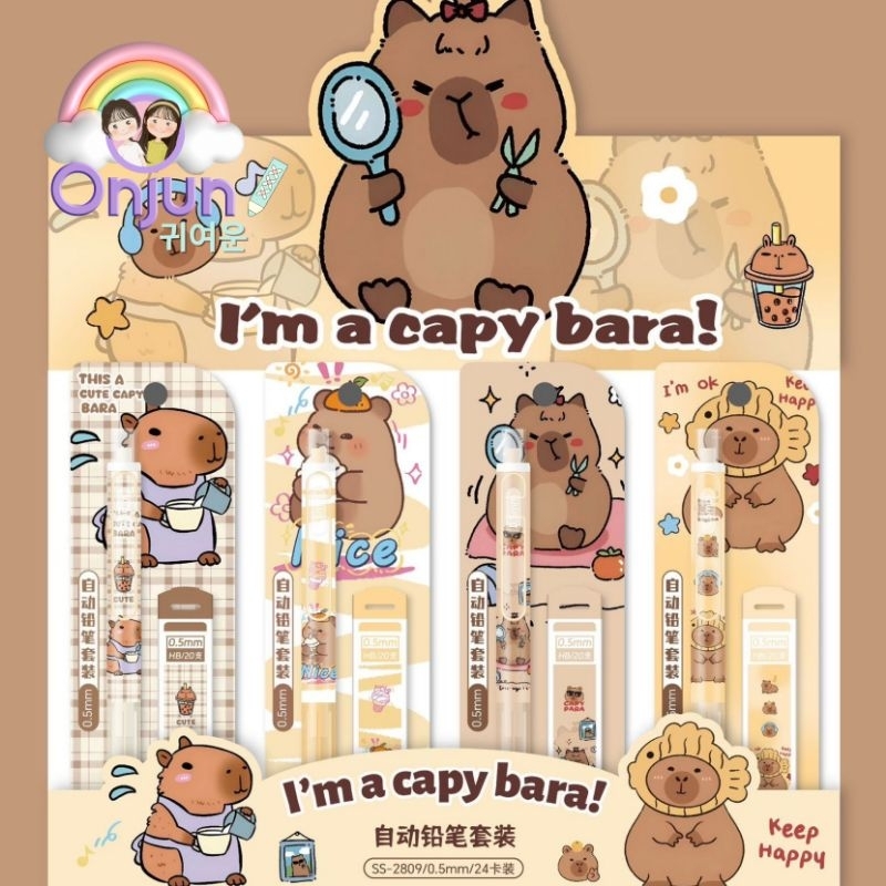 

PENSIL CETEK PENSIL ISI ULANG CAPYBARA