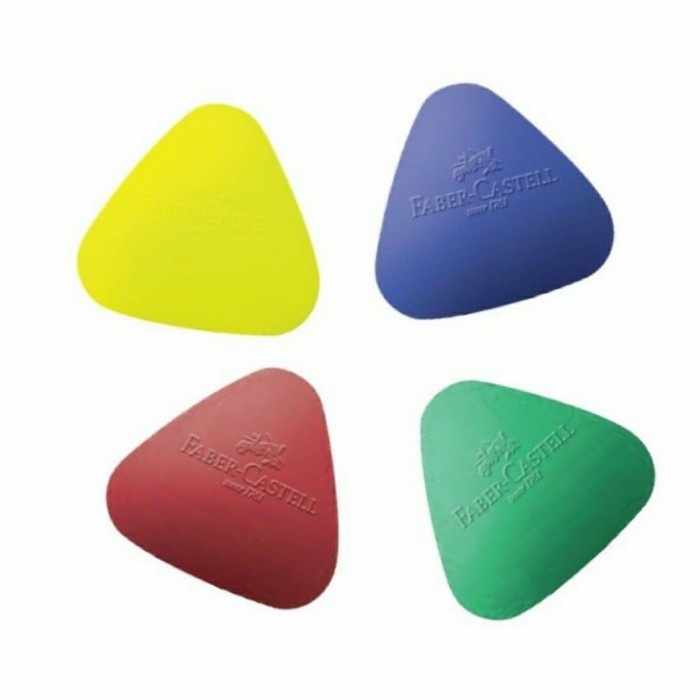 

❤️ Sarjana ❤️ Grip Eraser Faber Castell Segitiga (Code:189024P)