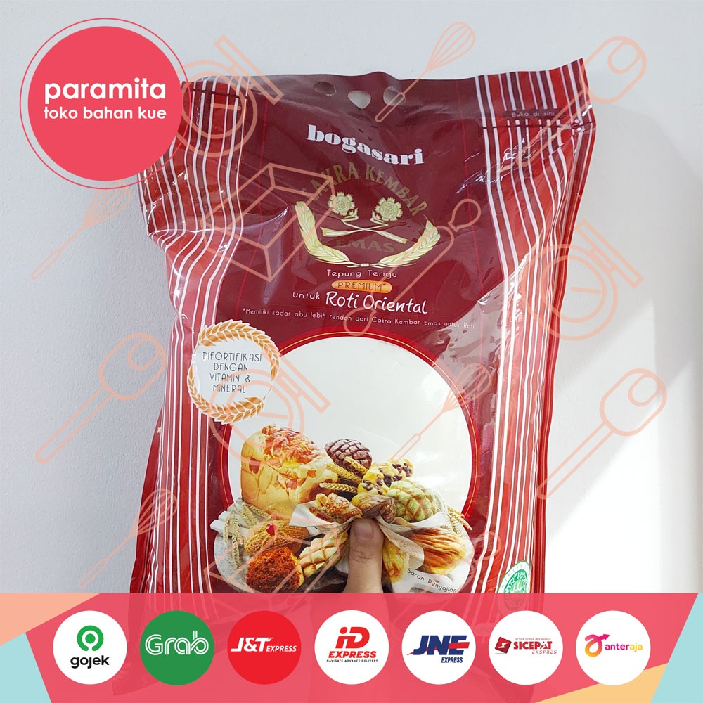 

Bogasari Cakra Kembar Emas Roti Oriental 5 kg